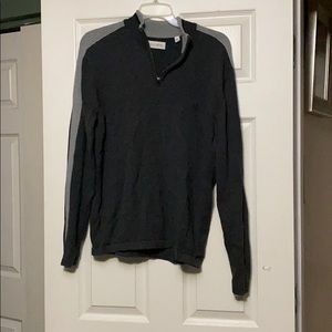 Old rye zip pull over